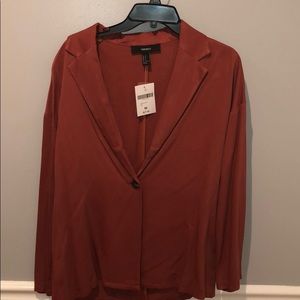 Rust Colored/ Long Sleeve Career Jacket